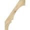 Ekena Millwork 4"W x 26"D x 38"H Balboa Rough Sawn Knee Brace, Douglas Fir BRC04X26X38BOA00RDF - alternate 4